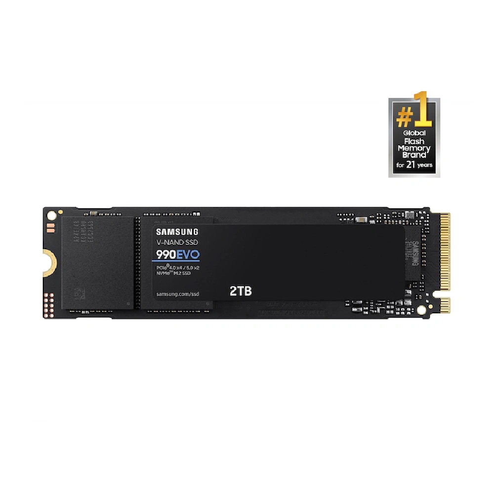 Samsung Internal SSD 2TB NVMe 2280 (990 EVO) view 2